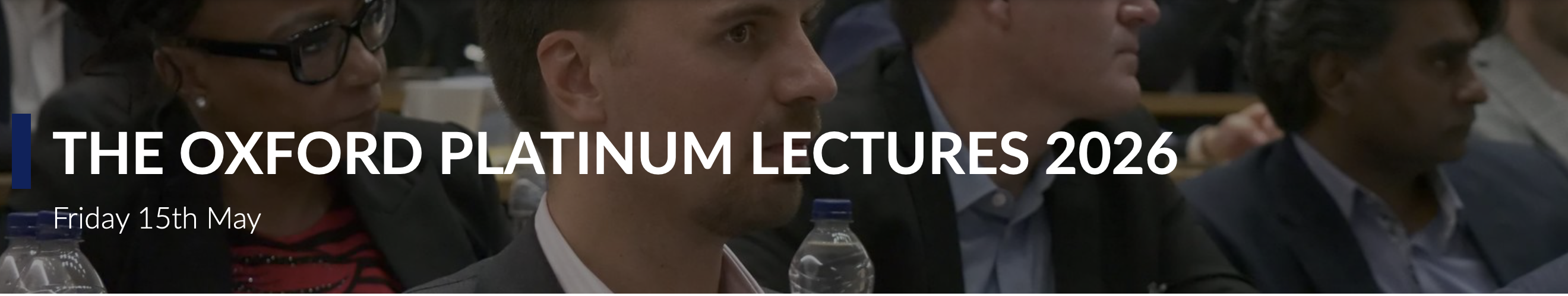 THE OXFORD PLATINUM LECTURES 2026