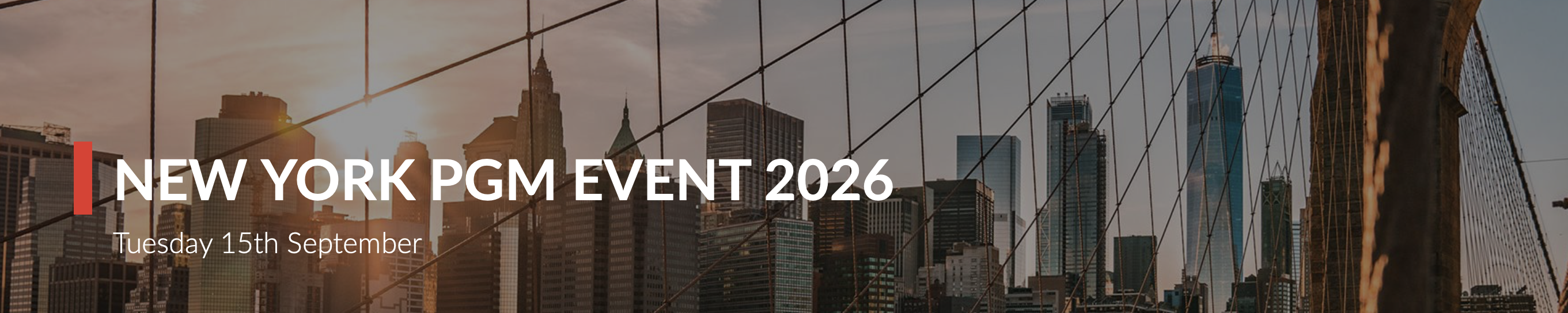 SFA OXFORD : NEW YORK PGM EVENT 2026
