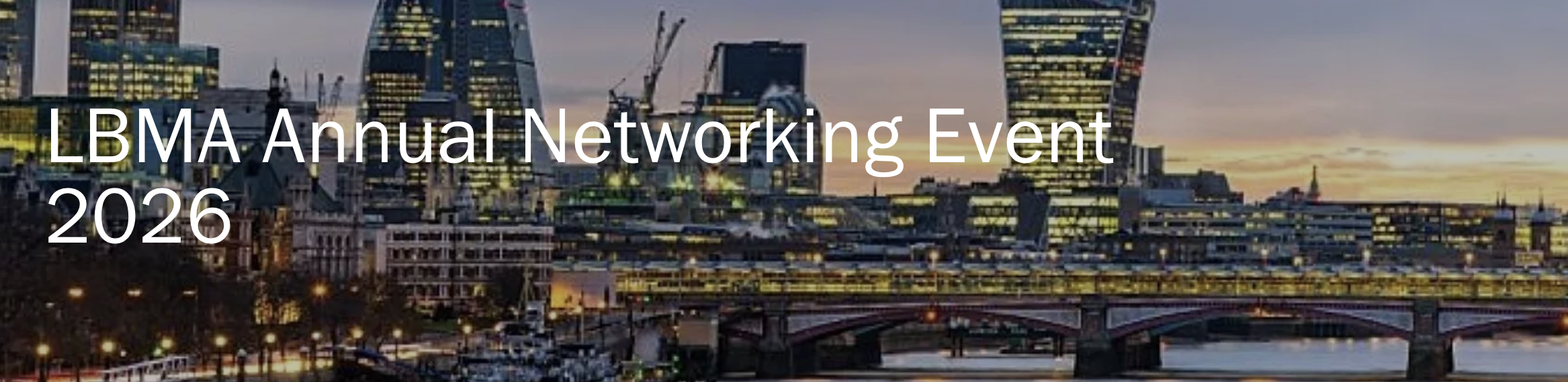 LBMA Annual Networking Event 2026